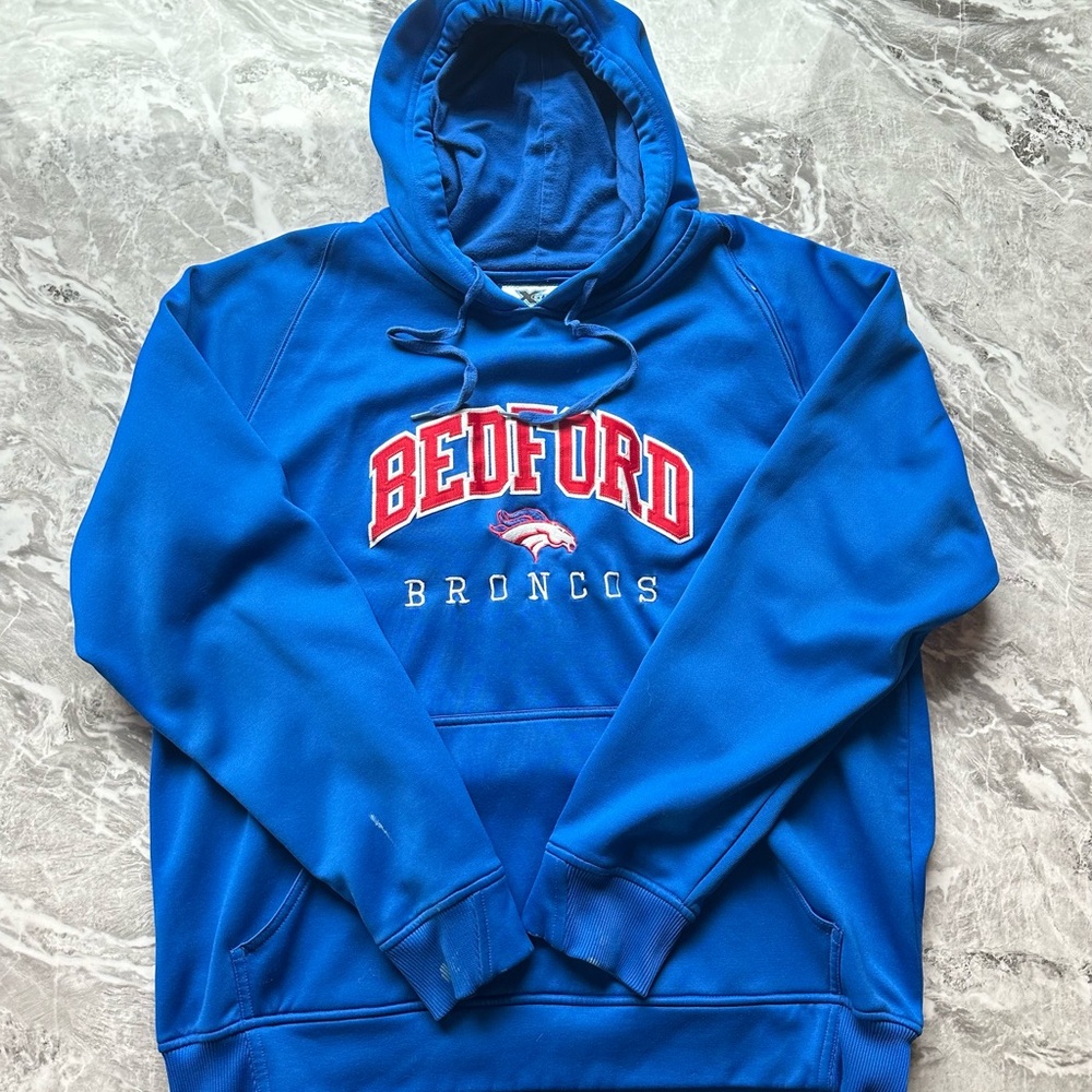 L BEDFORD BRONCOS HOODIE